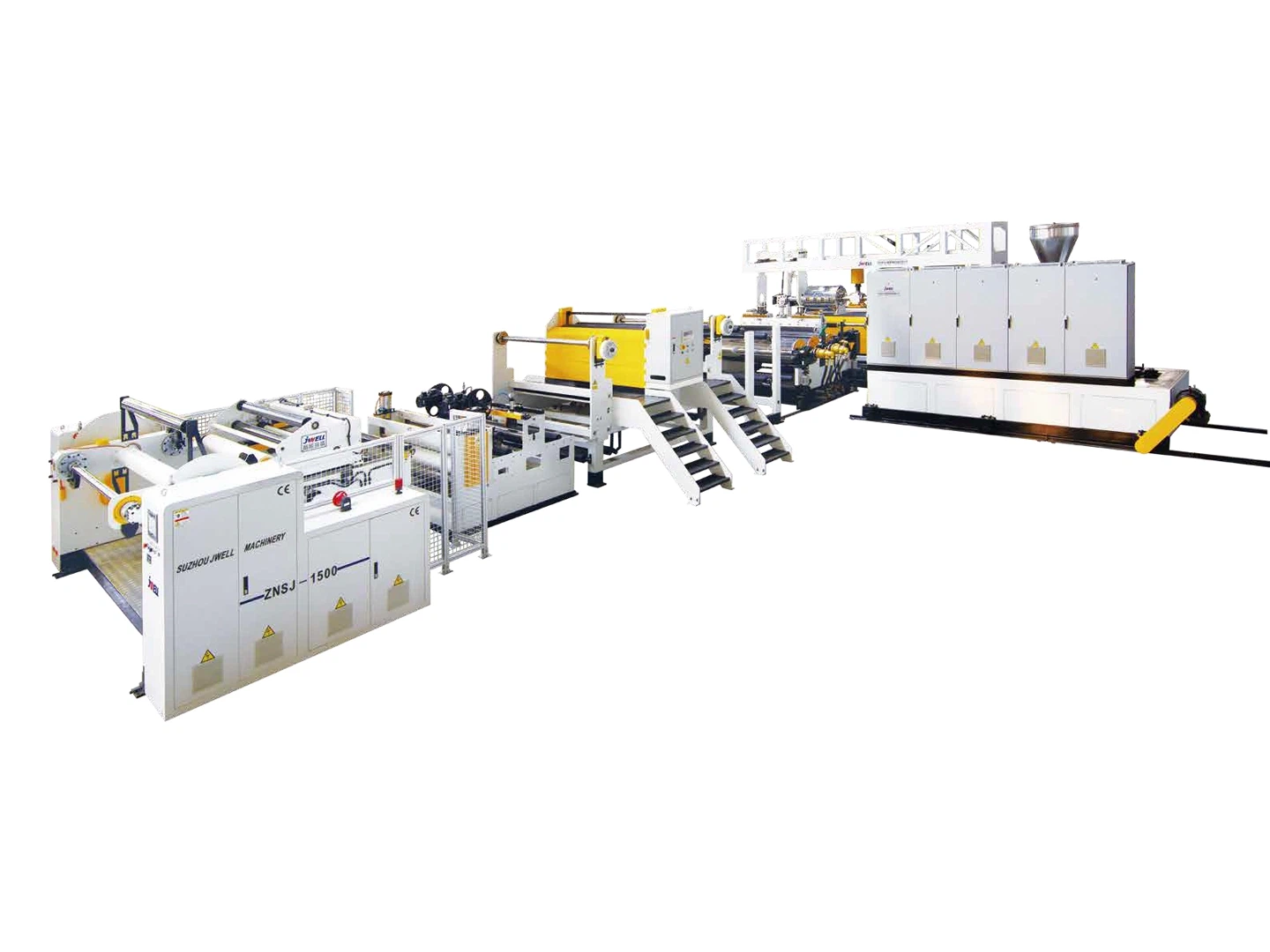 Ldpe, Lldpe, Pp, Eva, Eaa, Ema, Emaa Single kouch oswa liy kouch ekstrizyon milti-kouch